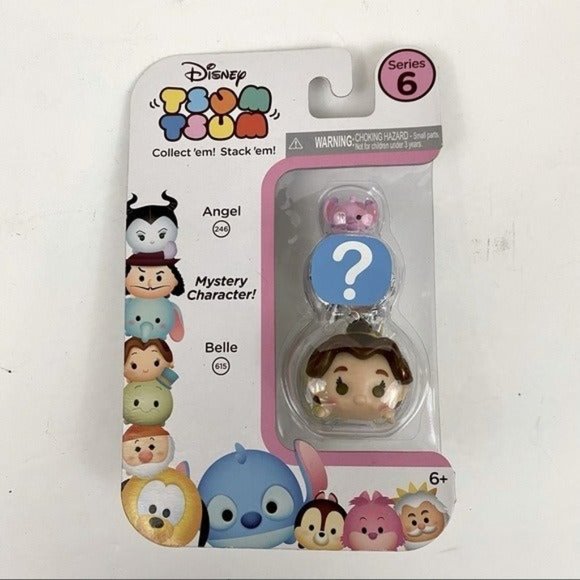 Disney Tsum Tsum Series 6 Angel Belle and Mystery Figure - Picture 1 of 7